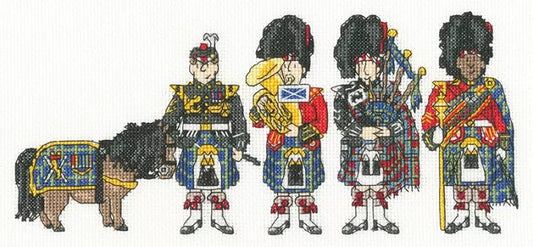 Flower Of Scotland -Bothy Threads Coronation Cross Stitch Kit XAG2