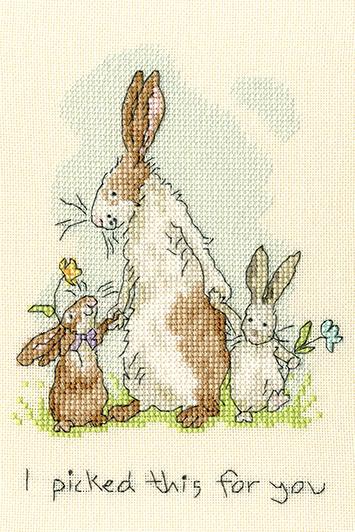 I Picked This For You  - Bothy Threads Cross Stitch Kit XAJ1