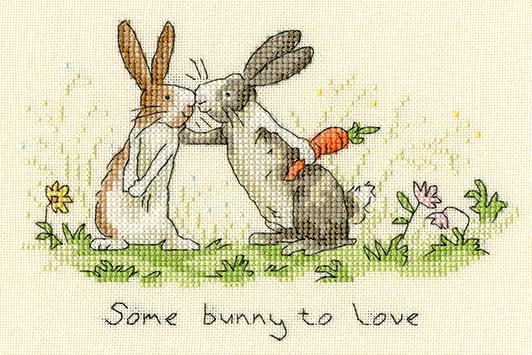 Some Bunny to Love  - Bothy Threads Cross Stitch Kit XAJ3