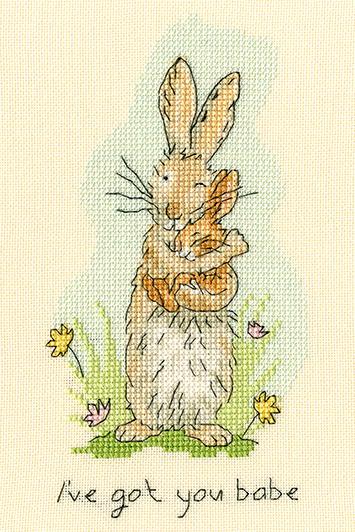 I’ve Got You Babe  - Bothy Threads Cross Stitch Kit XAJ4