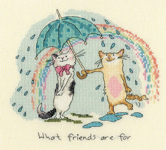 What Friends Are For - Bothy Threads Cross Stitch Kit XAJ8