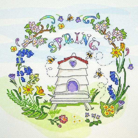 Spring Time - Bothy Threads Cross Stitch Kit XAL3