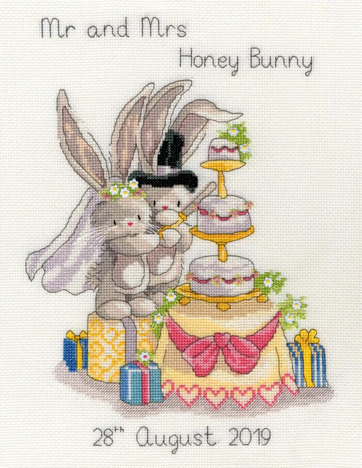 Bebunni – Cutting The Cake - Bothy Threads Cross Stitch Kit XBB08 -|