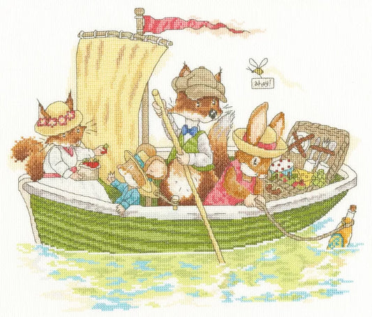 Briarwood Lane - Ahoy There! - Bothy Threads Cross Stitch Kit XBR2