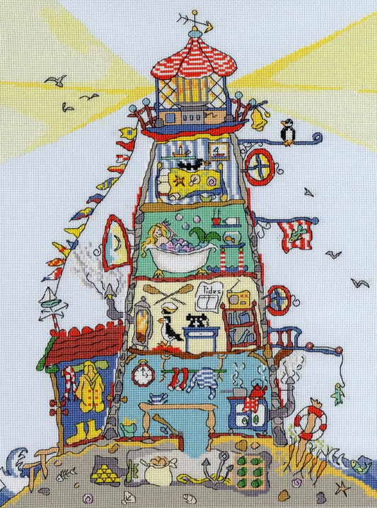 Cut Thru' Lighthouse -Bothy Threads Cross Stitch Kit XCT1