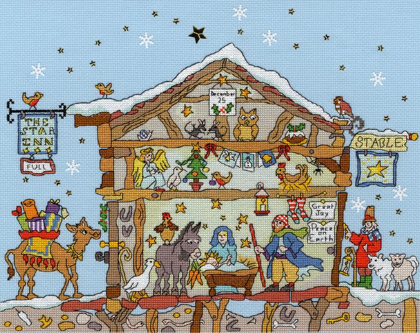 Cut Thru' Nativity -Bothy Threads Cross Stitch Kit XCT27