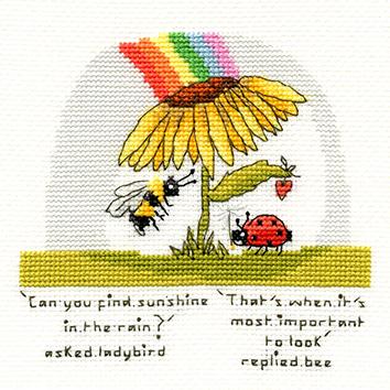 Finding Sunshine - Bothy Threads Cross Stitch Kit XETE2