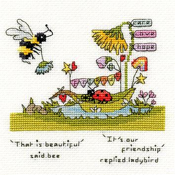 Beautiful Friendship - Bothy Threads Cross Stitch Kit XETE3