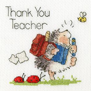 School’s Out - Greeting Card - Bothy Threads Cross Stitch Kit XGC14