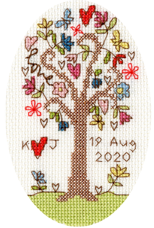 Sweet Tree - Greeting Card - Bothy Threads Cross Stitch Kit XGC2