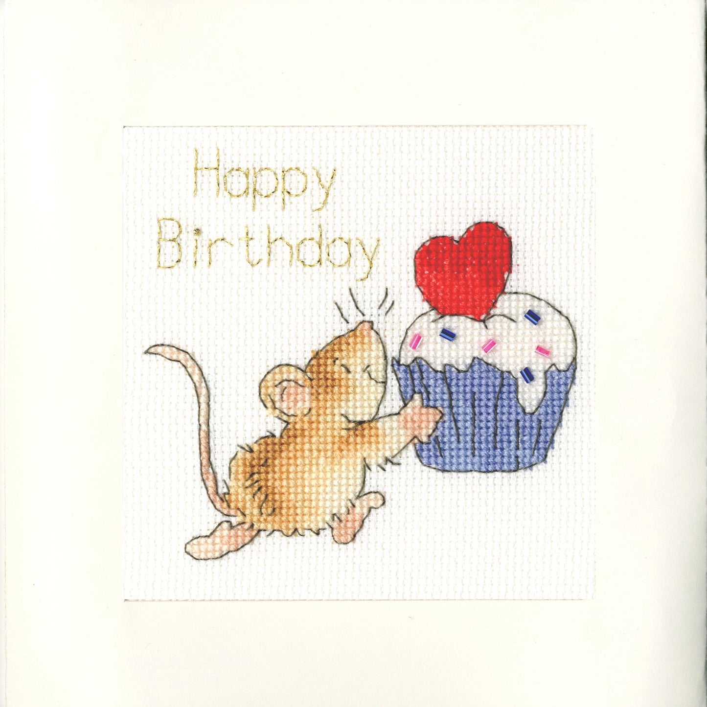 Sprinkles On Top - Greeting Card - Bothy Threads Cross Stitch Kit XGC22