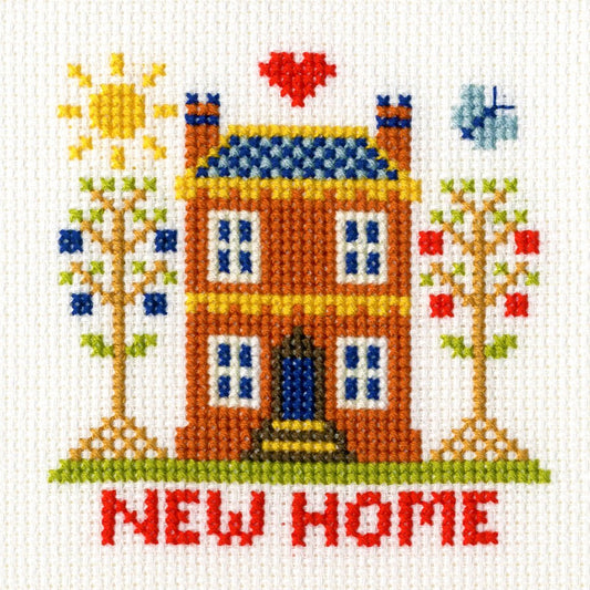 New Home - Greeting Card - Bothy Threads Cross Stitch Kit XGC5