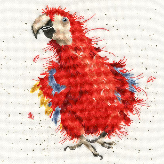 Parrot on Parade - Bothy Threads Cross Stitch Kit XHD26