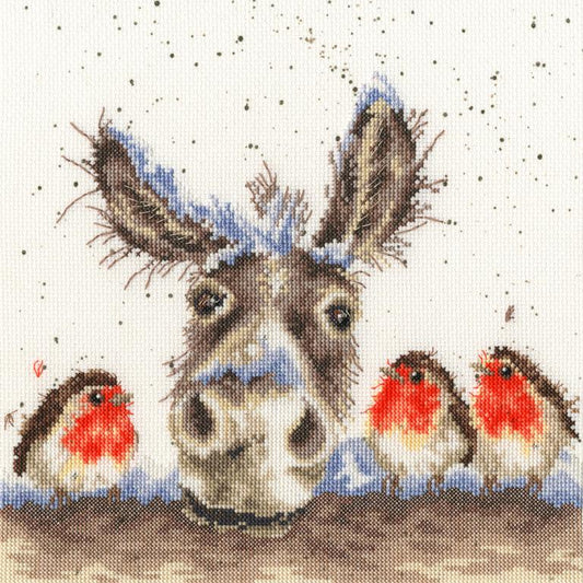 Christmas Donkey - Bothy Threads Cross Stitch Kit XHD39