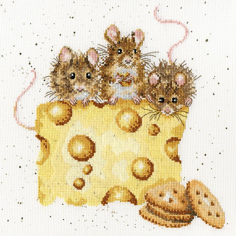 Crackers About Cheese - Bothy Threads Cross Stitch Kit XHD53