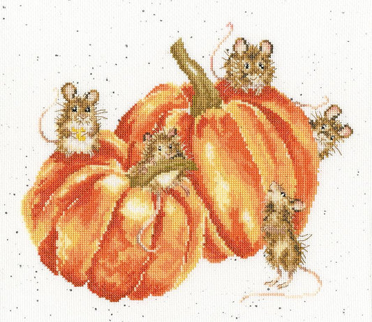 Pumpkin, Spice And All Things Mice  - Bothy Threads Cross Stitch Kit XHD68