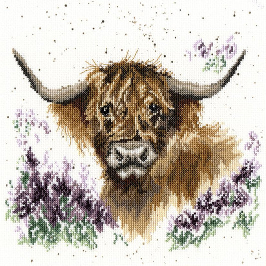 Highland Heathers -  Bothy Threads Cross Stitch Kit XHD9