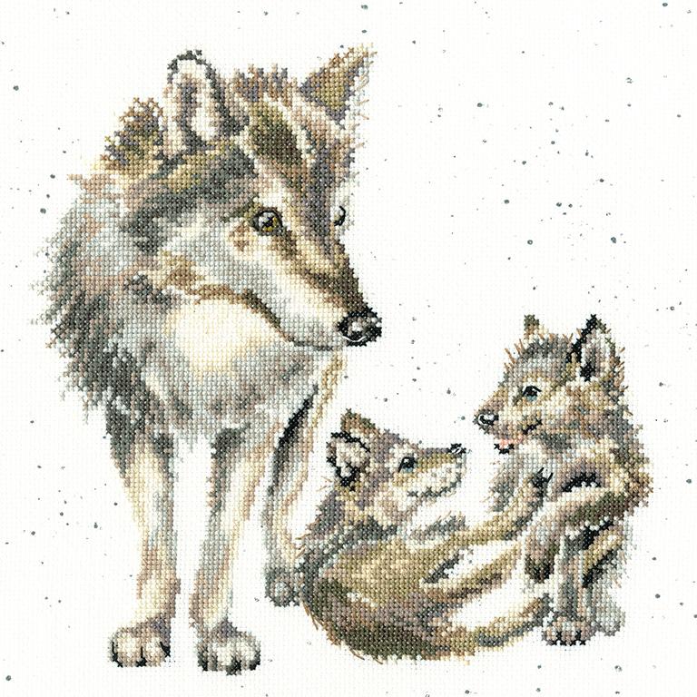 Wolf Pack - Bothy Threads Cross Stitch Kit XHD94