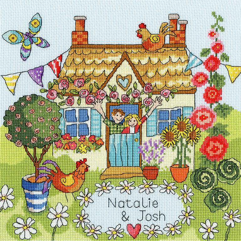 Our House - Bothy Threads Cross Stitch Kit XJR37