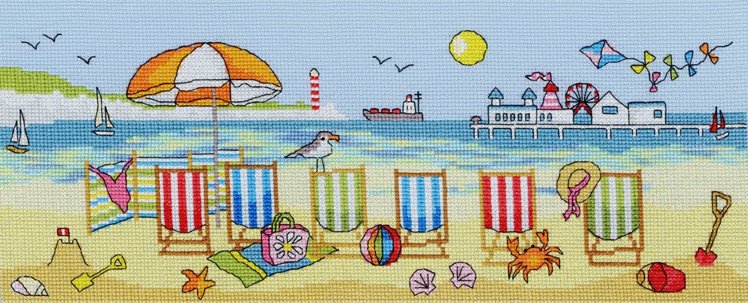 Deck Chair Fun  - Bothy Threads Cross Stitch Kit XJR29