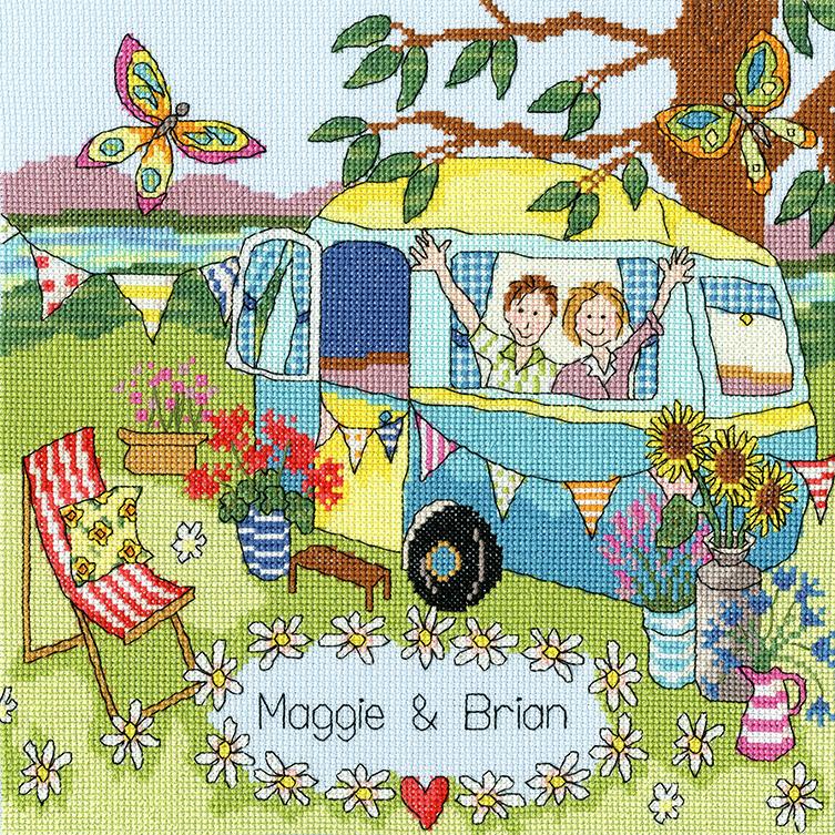 Our Caravan - Bothy Threads Cross Stitch Kit XJR36