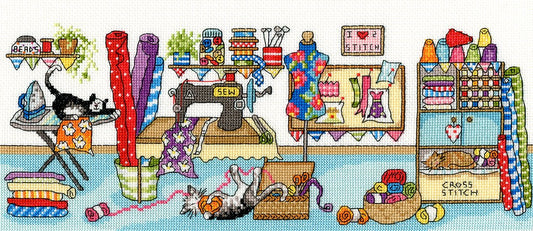 Sewing Fun - Bothy Threads Cross Stitch Kit XJR38