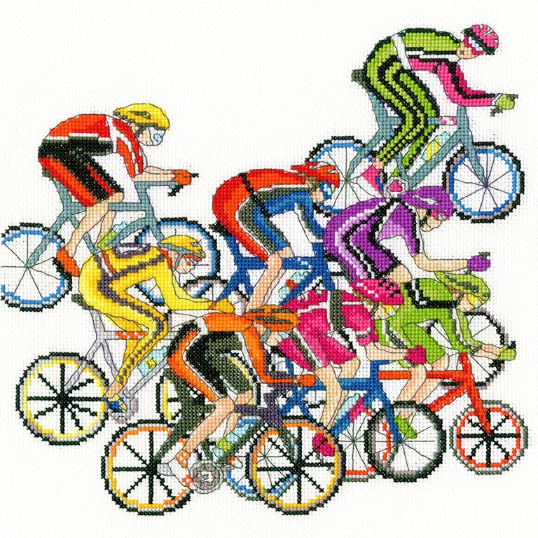 Cycling Fun - Bothy Threads Cross Stitch Kit XJR40