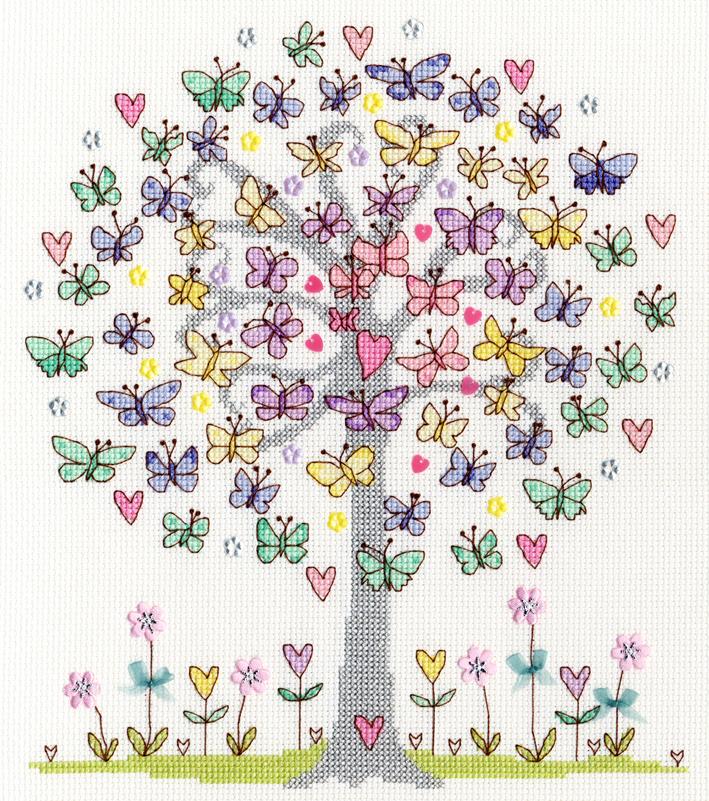 Love Spring - Bothy Threads Cross Stitch Kit XKA10