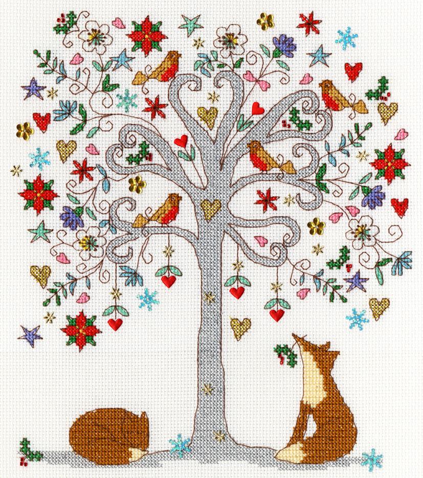 Love Winter - Bothy Threads Cross Stitch Kit XKA13