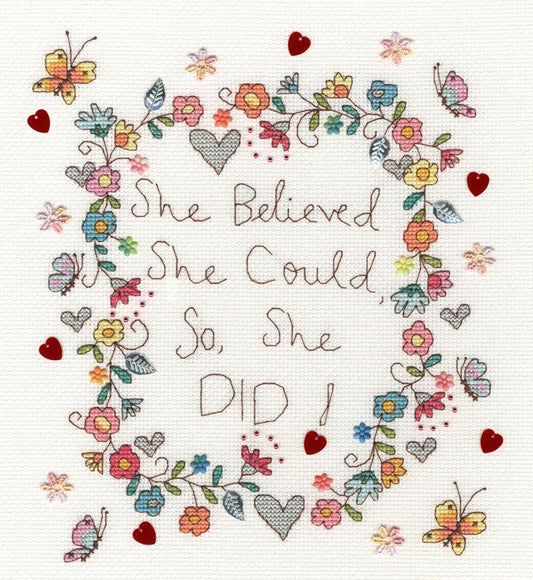 Love Note - Bothy Threads Cross Stitch Kit XKA17