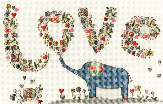 Love Elly - Bothy Threads Cross Stitch Kit XKA5