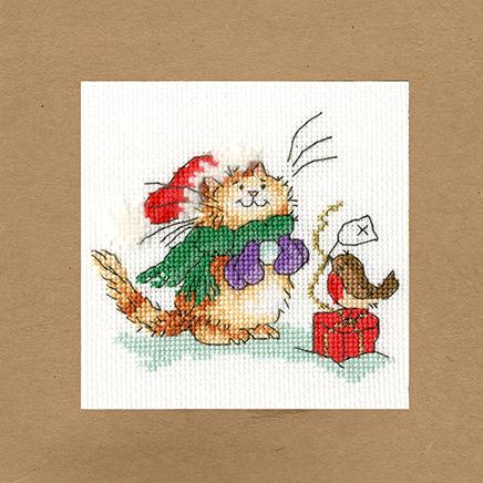 Christmas Card – Just For You - Bothy Threads Cross Stitch Kit XMAS30