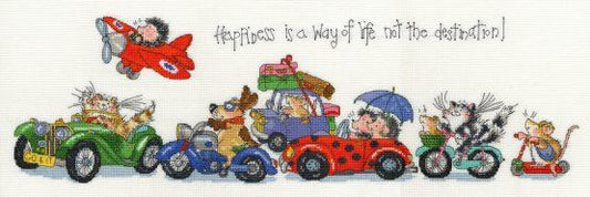 Margaret Sherry Happiness is a Way of Life - Bothy Threads Cross Stitch Kit XMS2