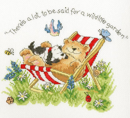 Wildlife Garden - Bothy Threads Cross Stitch Kit XMS20 -|