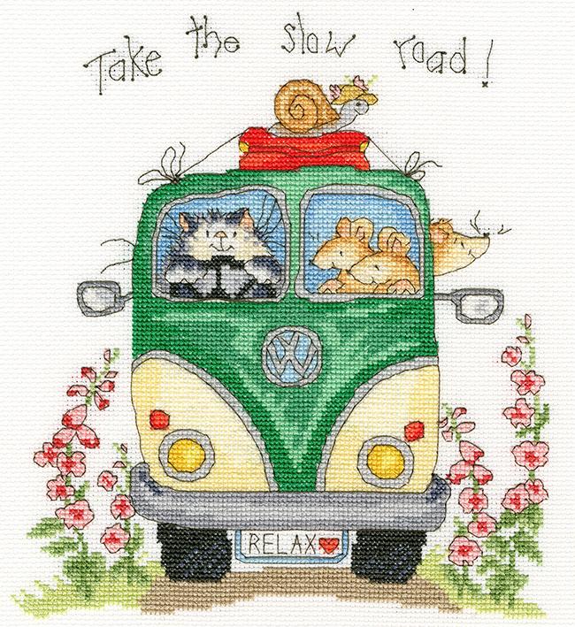 Take The Slow Road - Bothy Threads Cross Stitch Kit XMS21