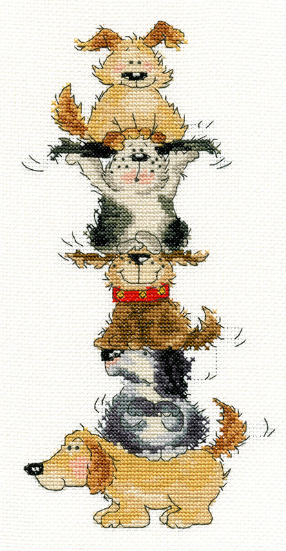 Top Dog  - Bothy Threads Cross Stitch Kit XMS28