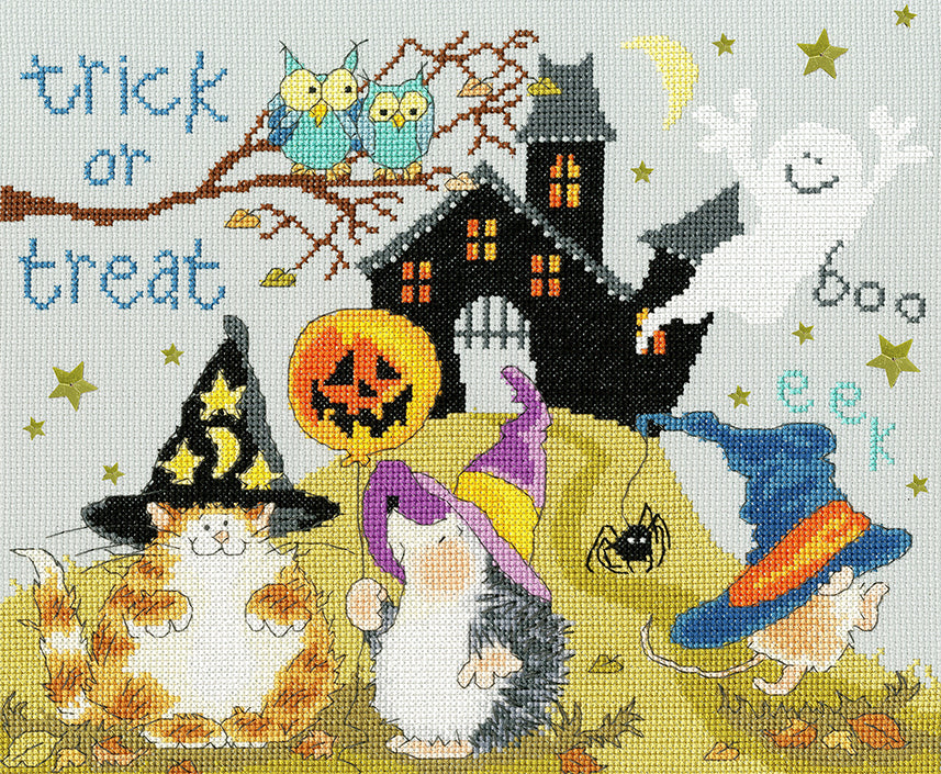 Trick Or Treat - Bothy Threads Cross Stitch Kit XMS29