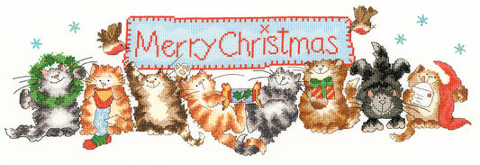 Merry Catmas - Bothy Threads Cross Stitch Kit XMS30