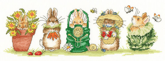 Garden Helpers  - Bothy Threads Cross Stitch Kit XMS35