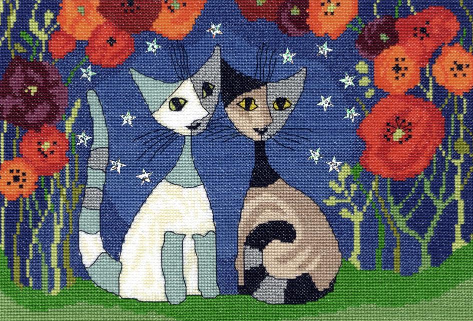 Poppy Nights -Bothy Threads Cross Stitch Kit XRW2