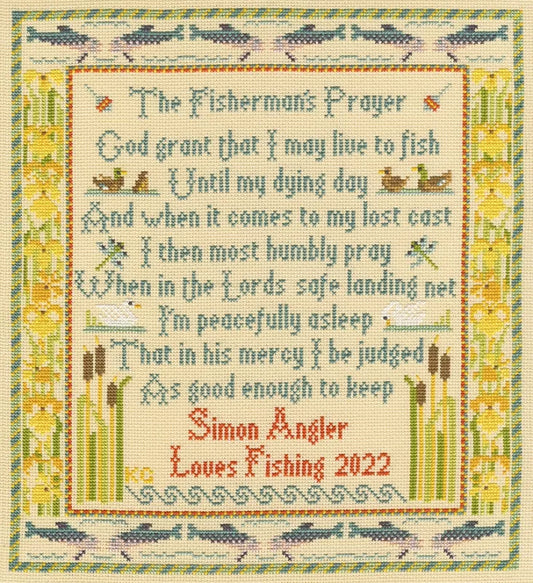 The Fisherman's Prayer - Bothy Threads Cross Stitch Kit XS18