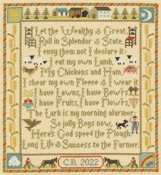 The Farmer's Prayerr - Bothy Threads Cross Stitch Kit XS19