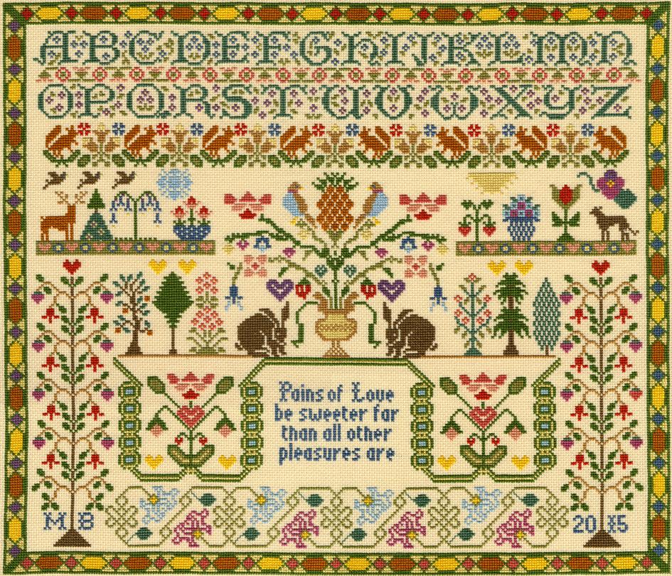 Pains of Love- Bothy Threads Cross Stitch Kit XS7