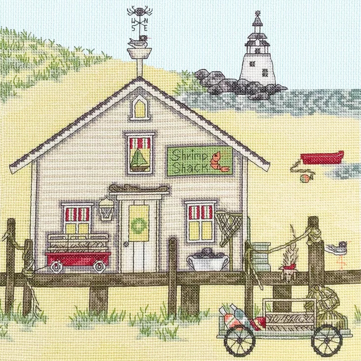 Shrimp Shack - Bothy Threads Cross Stitch Kit XSS14