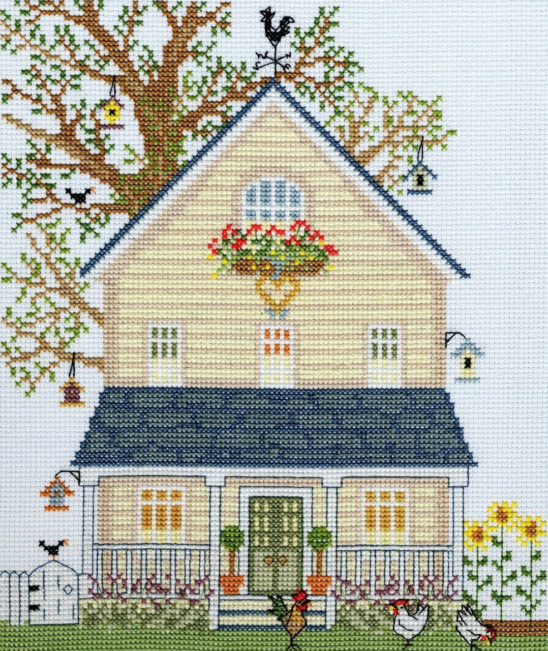 New England Homes: Summer - Bothy Threads Cross Stitch Kit XSS2