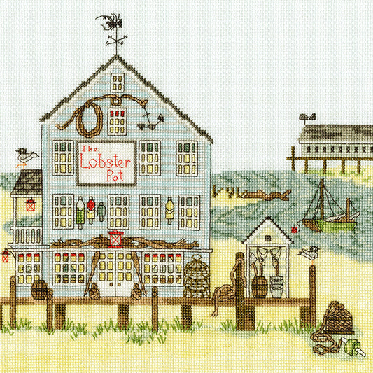 New England – The Lobster Pot   - Bothy Threads Cross Stitch Kit XSS8