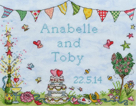 Wedding Celebration - Bothy Threads Cross Stitch Kit XWS8