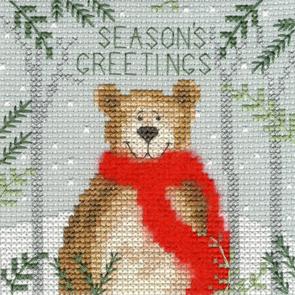 Xmas Bear - Bothy Threads Cross Stitch Kit XMAS9