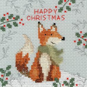 Xmas Fox - Bothy Threads Cross Stitch Kit XMAS8