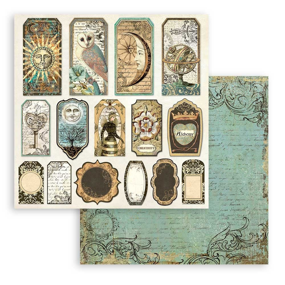 Stamperia Alchemy 8x8 Inch Paper Pack (SBBS51)